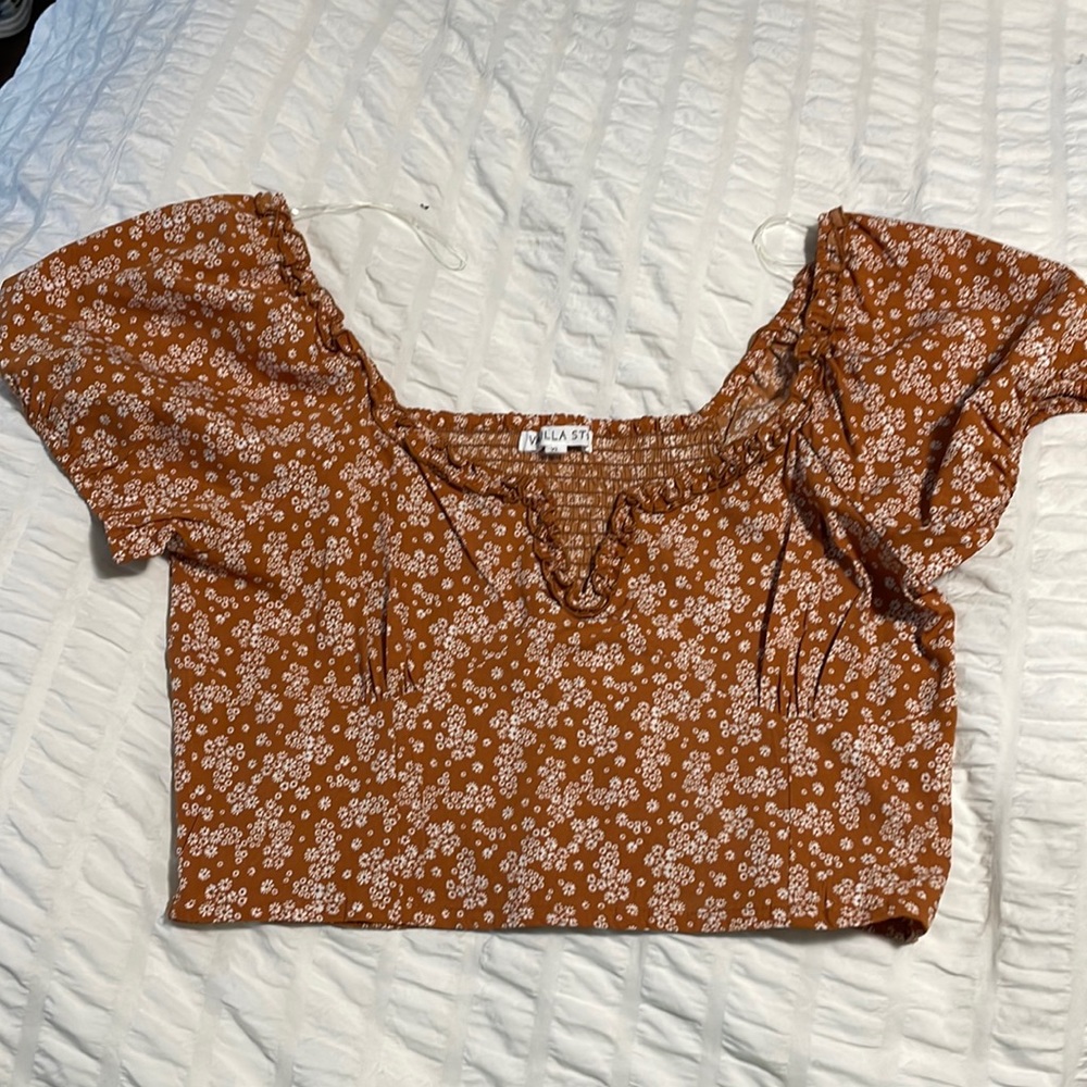 Never worn crop top